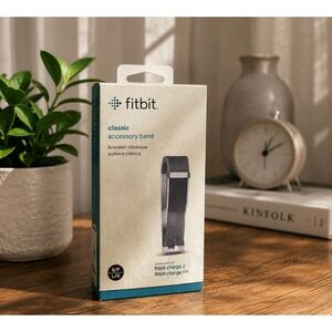 Fitbit Alta Alta HR Classic Accessory Band Black Replacement Strap S/P L/G New